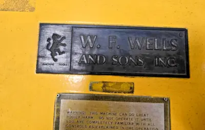 USED F. Wells Sons W-9