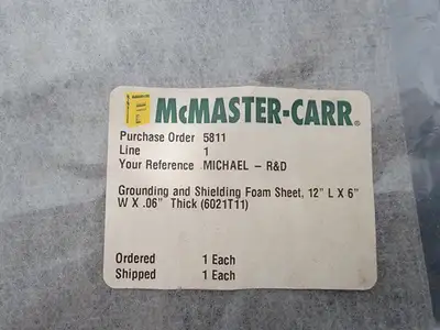 USED MCMASTER-CARR 6021T11