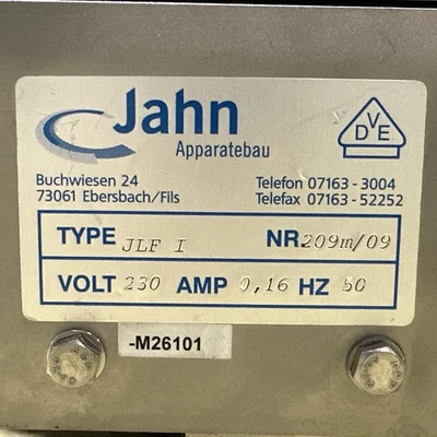 USED Jahn Apparatebau 209m/09