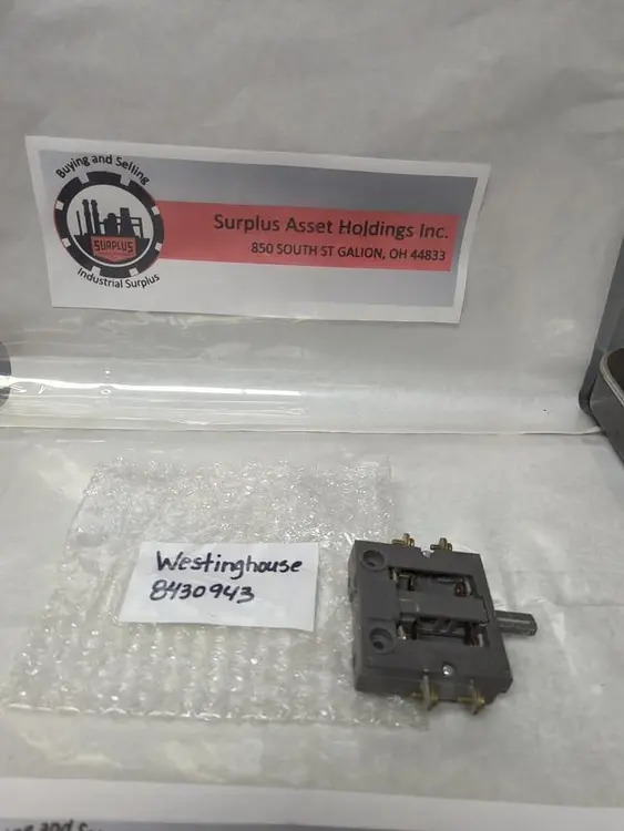 New | in-Stock WESTINGHOUSE 8430943 Miscellaneous Equipment (Electrical & Power) Ohio US | Surplus Asset Holdings #1242768