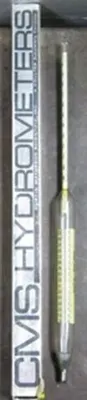 QTY. 1. CURTIN MATHESON SCIENTIFIC INC HYDROMETER,...