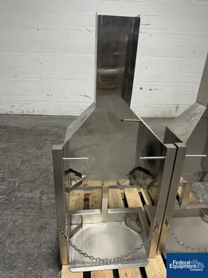 Unknown (2) Stainless Steel Barrel Dumpers
