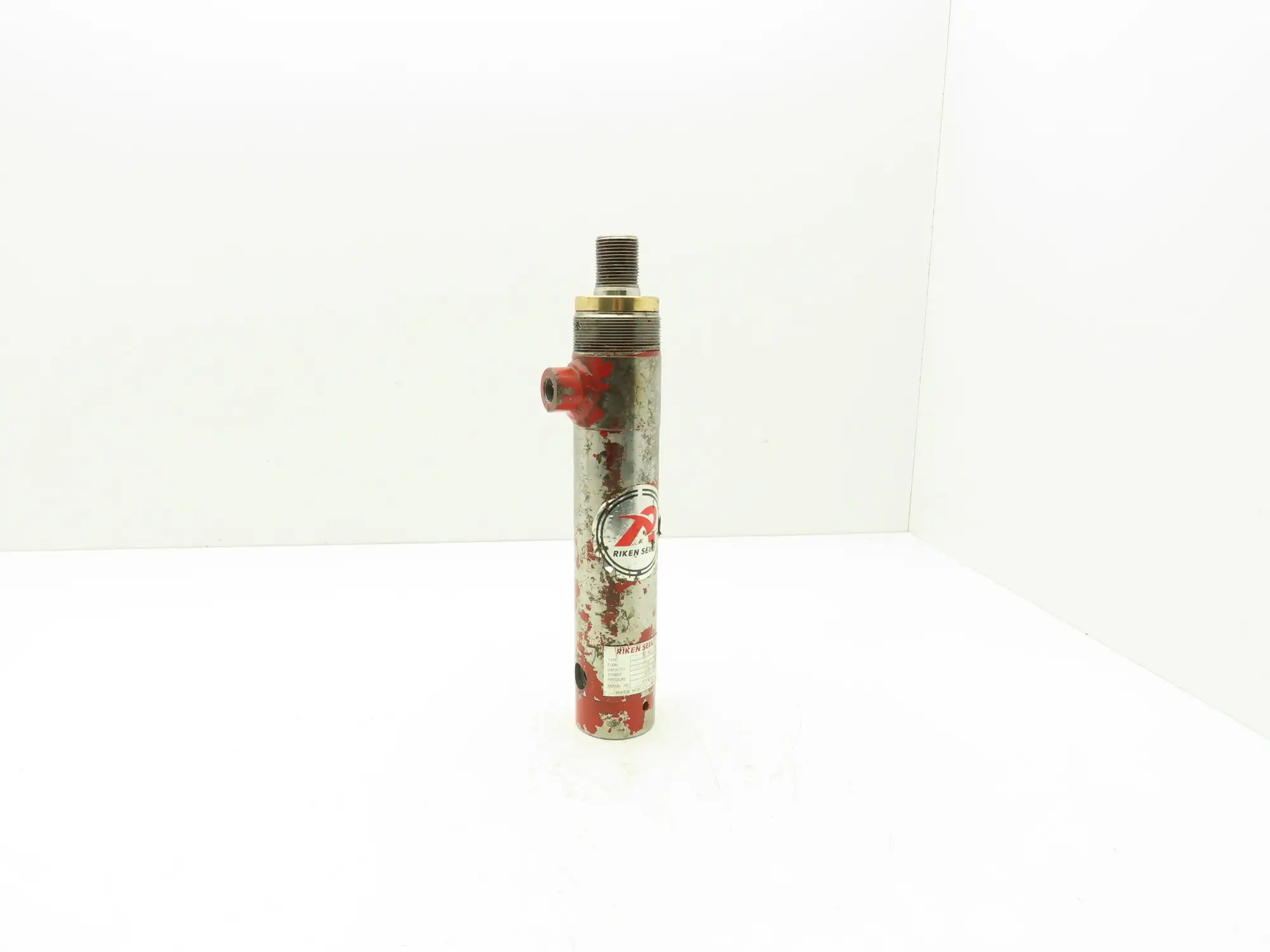 Riken Seiki D1-150 Hydraulic Cylinder Jack 100kN Capacity 150mm Stroke 68.9MPa