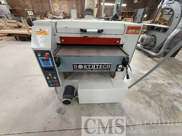 Used 2010 NORTHTECH MODEL NT660 26" PLANER WITH HELICAL HEAD Woodworking Planers North Carolina US | CAROLINA MACHINERY SALES #1441241