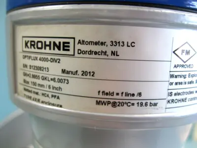New | in-Stock Krohne Optiflux 4000-DIV2 Sensors New Hampshire US | Bitter End Trading #1452946