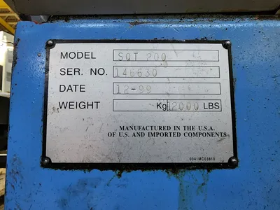 USED MAZAK SQT-200