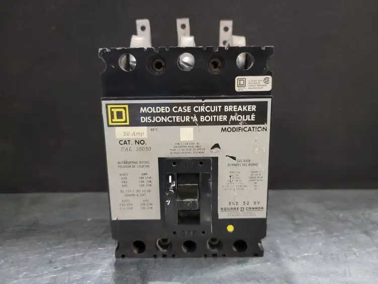 Used SQUARE D FAL36050 Switchgears British Columbia CA | Lenmark #243856