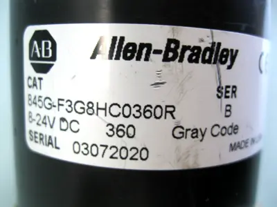 USED Allen-Bradley 845G-F3G8HC0360R