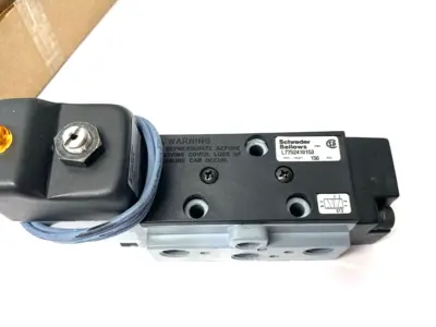 USED PARKER SCHRADER BELLOWS VALVAIR SPRINTTM SINGLE SOLENOID VALVE DPP