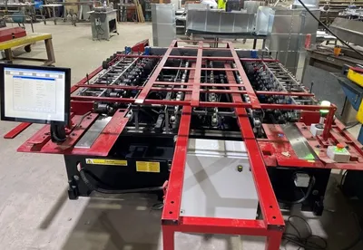ACS Fabri-Flange HVAC Flanging System TDF Rollformer | THREE RIVERS MACHINERY (23)