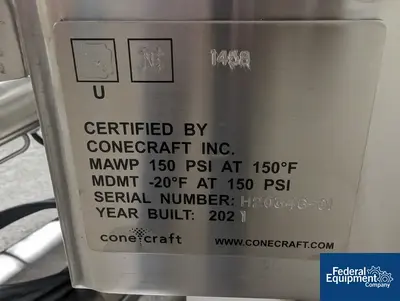 USED Thermo Scientific 500 Liter Thermo Scientific IMPULSE Single-Use Mixer, S/S
