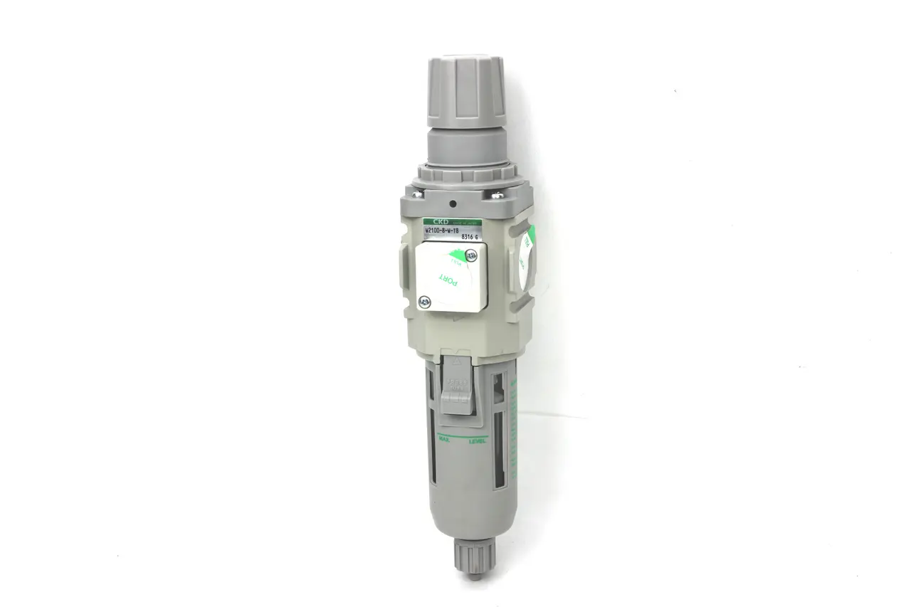 CKD W2100-8-W-T8 Pneumatic Filter/Regulator, 1.0 MPa, NEW