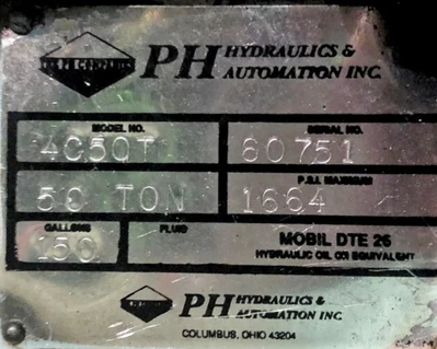 USED 1994 PH PH 4C50T PRESS