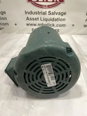 Leeson Electric WattSaver C6T17FC132E 1HP Electric Motor 1760rpm 230/460V 3PH TEFC