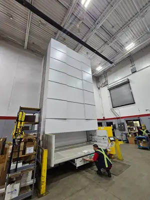 Used 2010 SYSTEM LOGISTICS MODULA-MX50-7300 Shipping Supplies British Columbia CA | Lenmark #837071