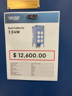 NEW OTINUS Dust Collector DCO-7500-N