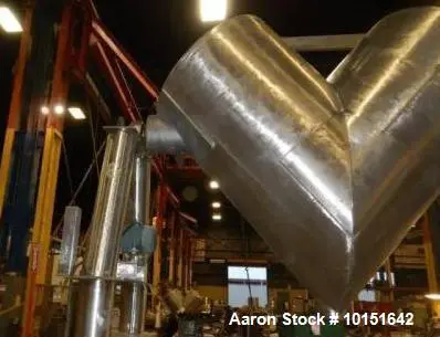 Used PATTERSON KELLEY 125 CUBIC FOOT Double Cone - V Mixers Illinois US | Aaron Equipment #1456841