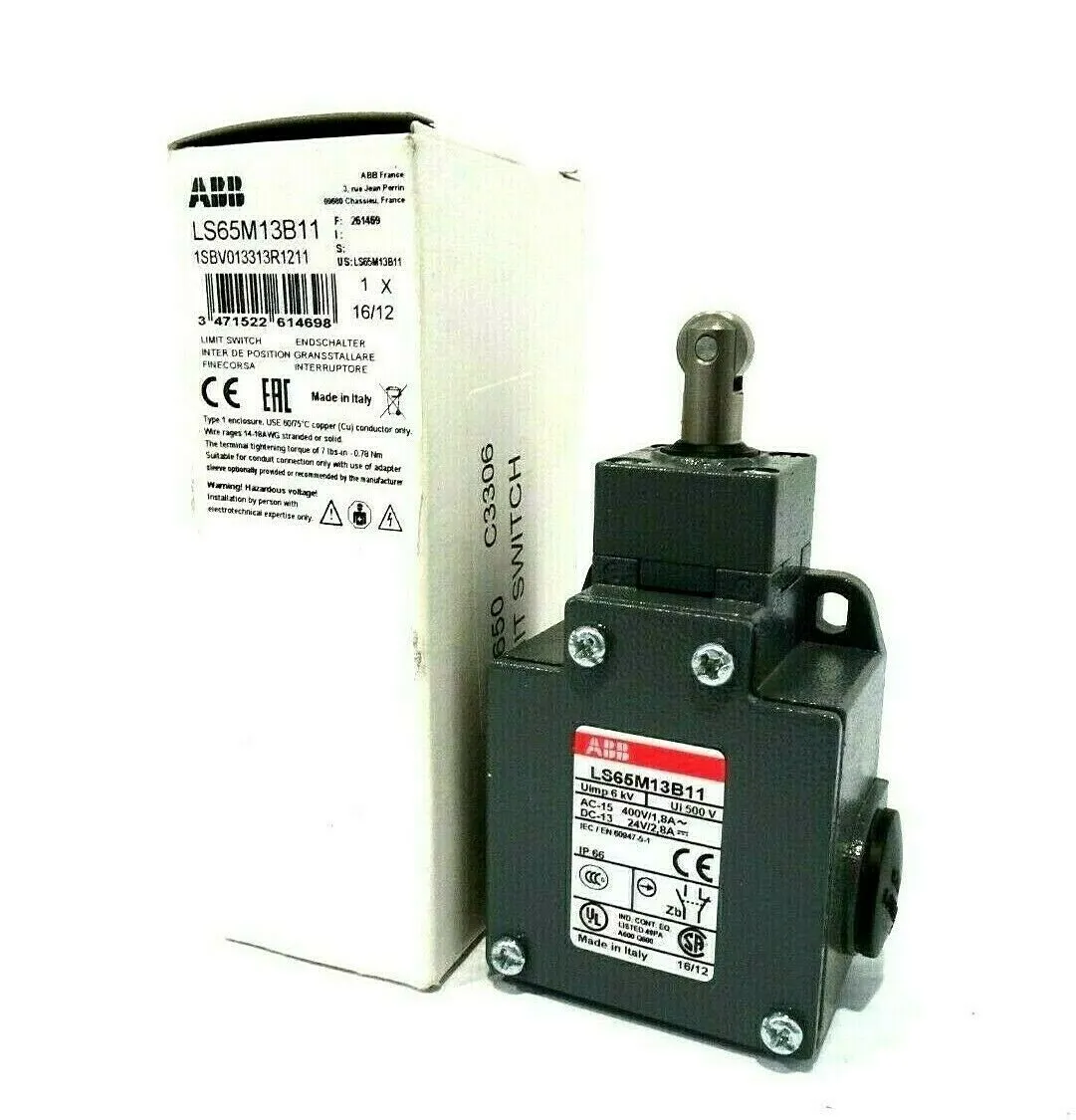 NEW ABB LS65M13B11 LIMIT SWITCH