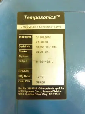 USED TEMPOSONICS INC 311000000RCU0200