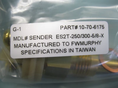 NEW Murphy ES2T-250/300-1/4
