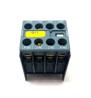 USED SIEMENS AUXILIARY CONTACT BLOCK 2NO + 2NC