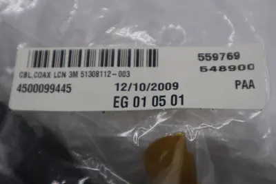 NEW Honeywell 51308112-003 REV D COAXIAL CABLE FOR CONNECTING LCN NODES #G504A