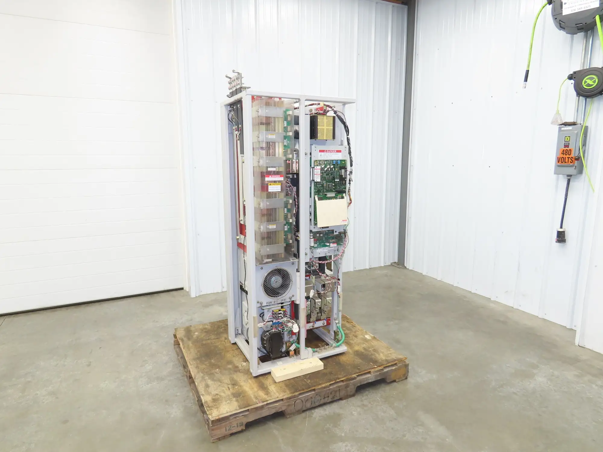 Allen Bradley SA3100-B500-AN-L6R AC Drive VFD 500Hp 460V Ser A 3Ph With Frame