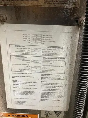 USED HOBART - BAXTER OV500G1