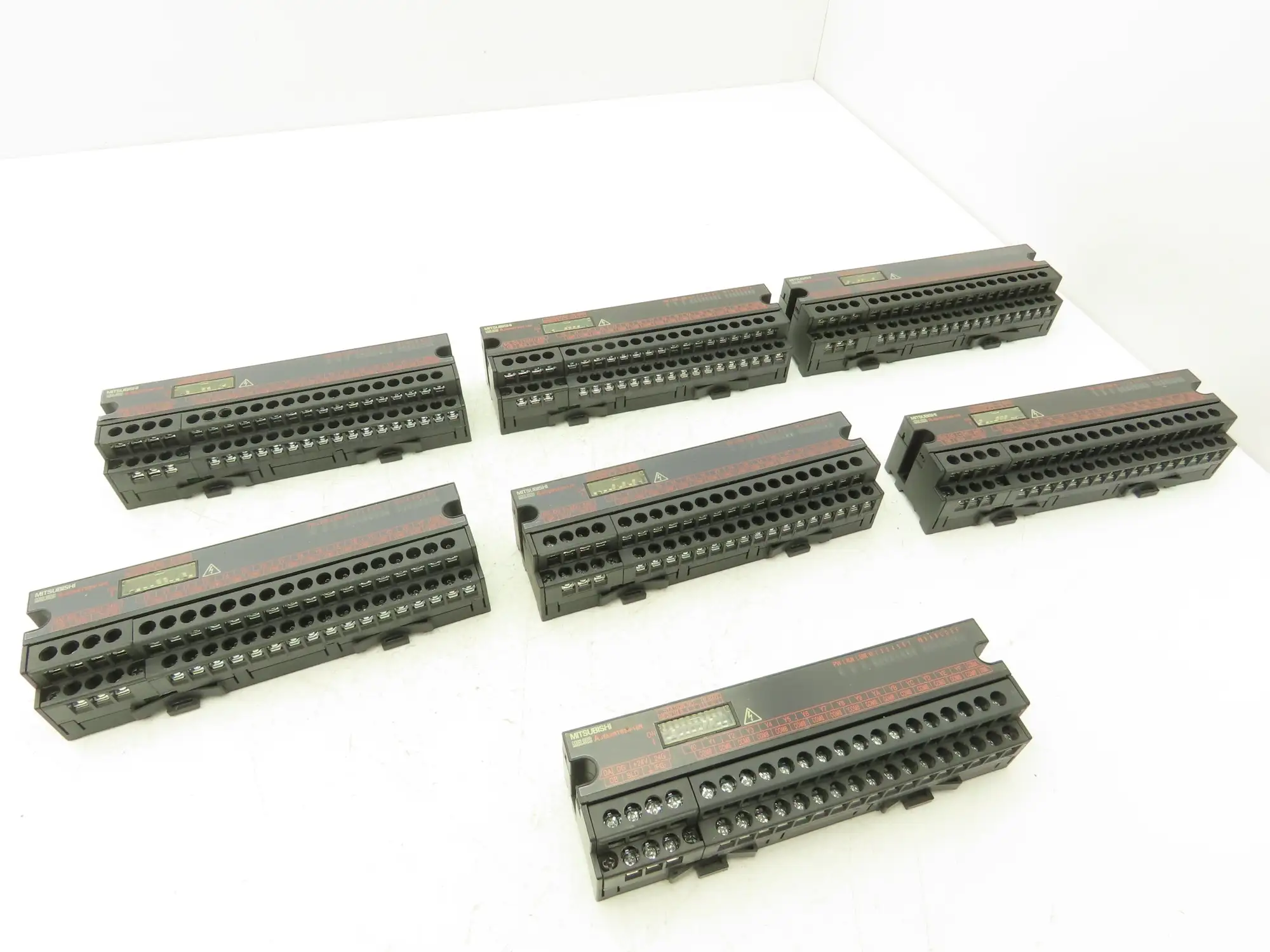 Mitsubishi AJ65SBTB2N-16R Remote Digital Input 16 Point 24VDC MELSEC-A Lot of 7
