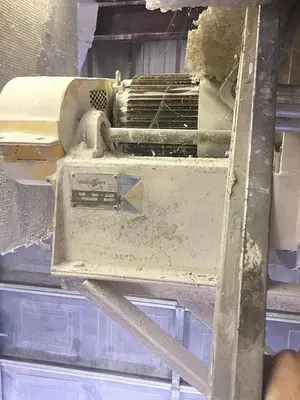 Dust Collector, Baghouse, 110 SF, Pulse type #S741174