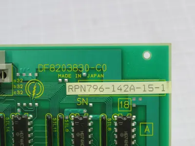 Used YASKAWA DF8283830-C0 Printed Circuit Board Equipment Texas US | Aucto #1453423