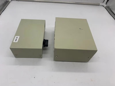 (1) 3 Port Data Transfer Switch and  (1) 9 port Data Transfer Switch