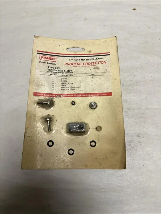 Used FISHER RREVBLKX012 Pump & Valve Parts Ohio US | Surplus Asset Holdings #1226014