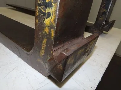 4x41" Class 2 Steel Forklift Forks Tines 16" Carriage 1-Pair