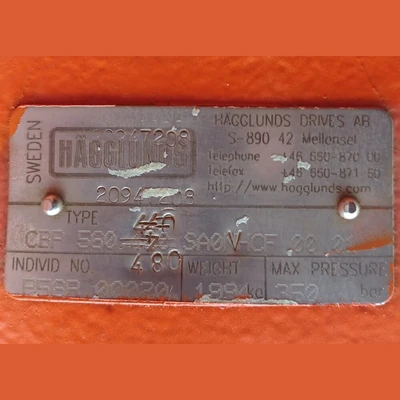USED HÄGGLUNDS CBP 560