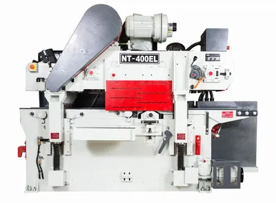 Northtech NT 400EL Heavy Duty Chain Drive 15HP+15HP Double Surface Planer (w/ Helical Cutter Heads)