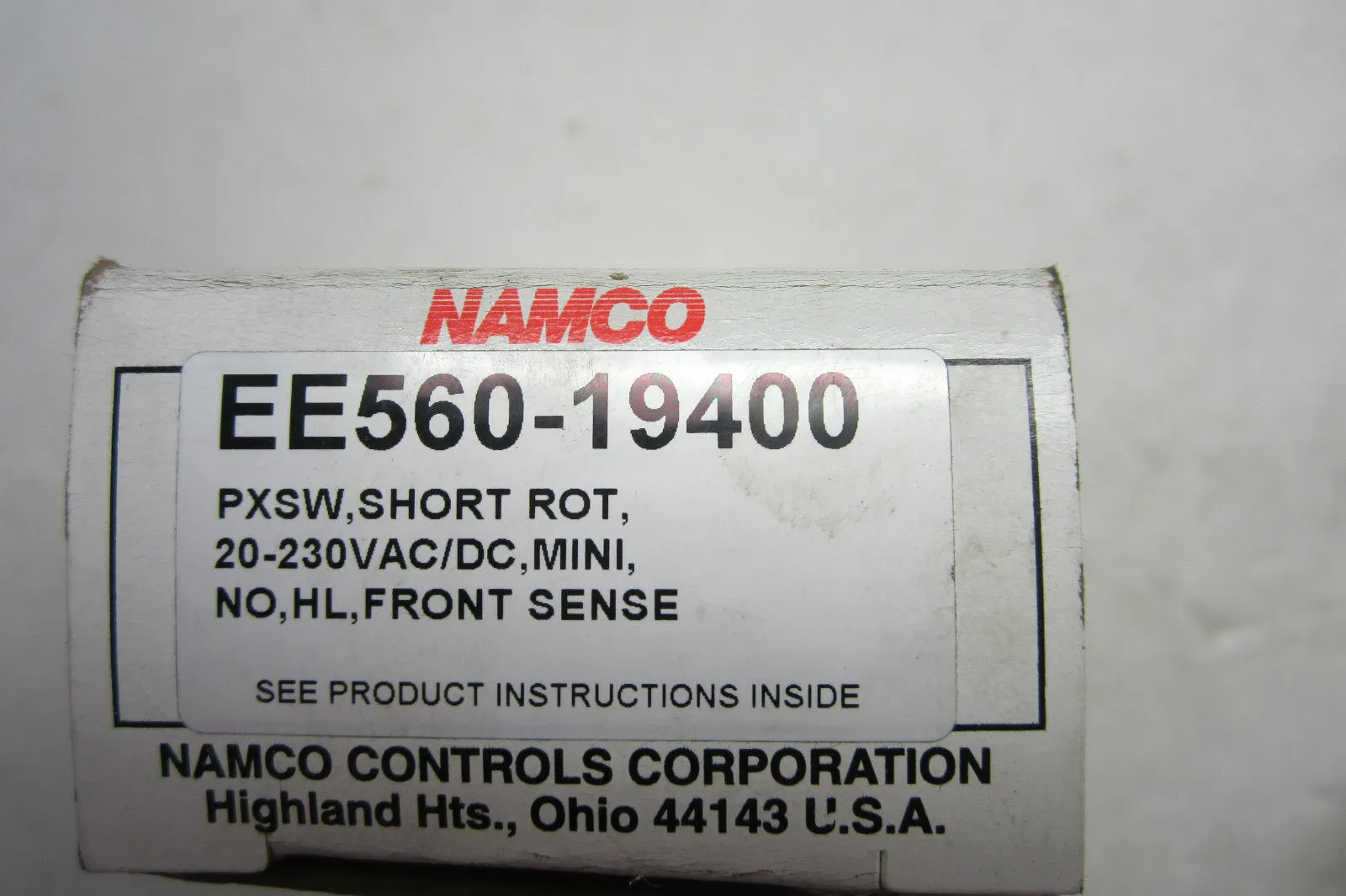 NEW NAMCO EE560-19400 PROX. SWITCH EE56019400