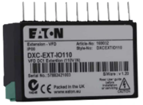 Eaton DXC-EXT-IO110 169032 DC1 Variable Frequency Drive Expansion [New]