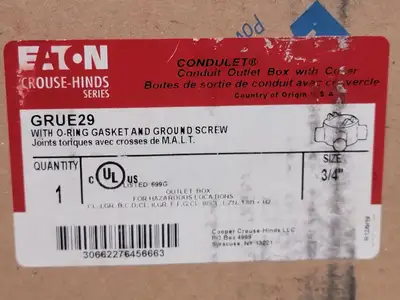 New | in-Stock EATON GRUE-29 Cable & Wire British Columbia CA | Lenmark #252298