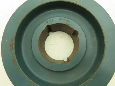 Dodge 115165 V-Belt Pulley C Section 2 Groove 8.9" OD Uses 2517 Ser Bushing