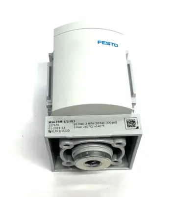 Used Festo Branching Module Female G1/2 Ports 527676 Pump & Valve Parts Michigan US | Maverick Industrial Sales #1402333