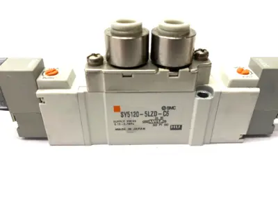 Used SMC DOUBLE SOLENOID VALVE 5-PORT Solenoid Valves | Maverick Industrial Sales #1107350
