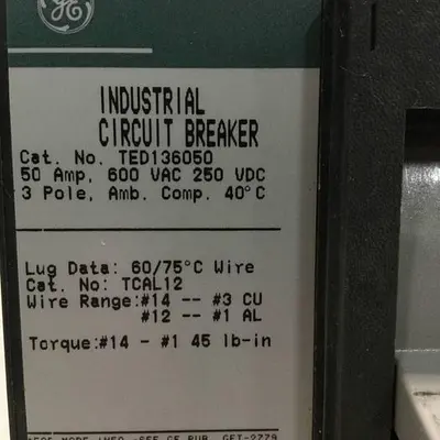 USED GE TED136050