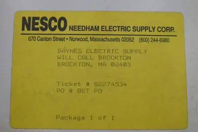 General Electric THQB1120GF Ground Fault Circuit Breaker - STOCK GF133A