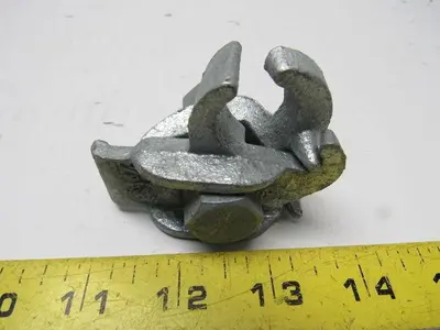 1/2" Edge Clamp to Conduit Clamp Lot of 28