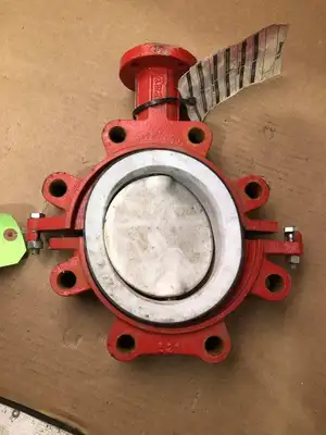 Bray 5″ CI 8 Lug Butterfly Valve w/ TE17-4 Disc 225PSI CWP