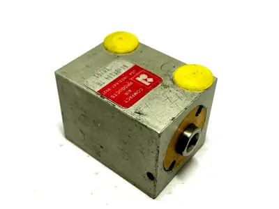 USED COMPACT AUTOMATION CYLINDER 1-1/8" 1-1/4" STROKE 1/8" NPT
