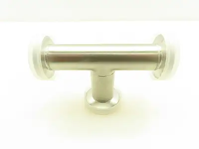 INFICON 304 Stainless Pipe Tee Vacuum Fitting DN 16 ISO-KF 16mm  LOT OF 7