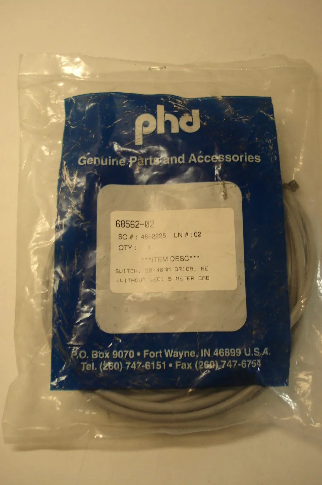 NEW PHD 68562-02