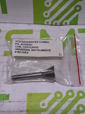 UNIVERSAL INSTRUMENTS 40399003 CENTERING CAM - BRAND NEW
